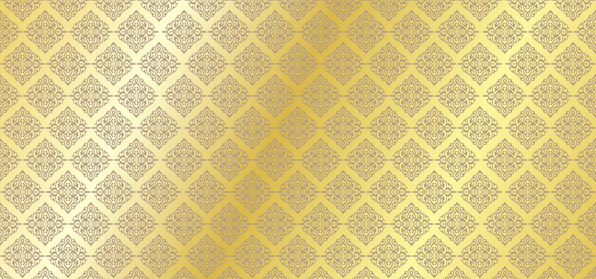 Gold Ornate Pattern Background